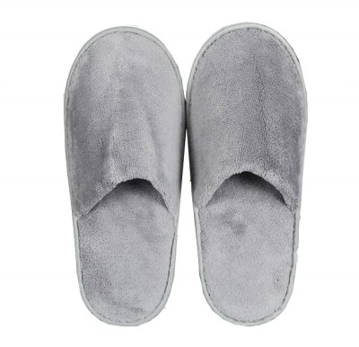 SKBD020 customized hotel towel slipper style making disposable slipper Style Design Hotel Slipper Style Hotel Slipper manufacturer back view